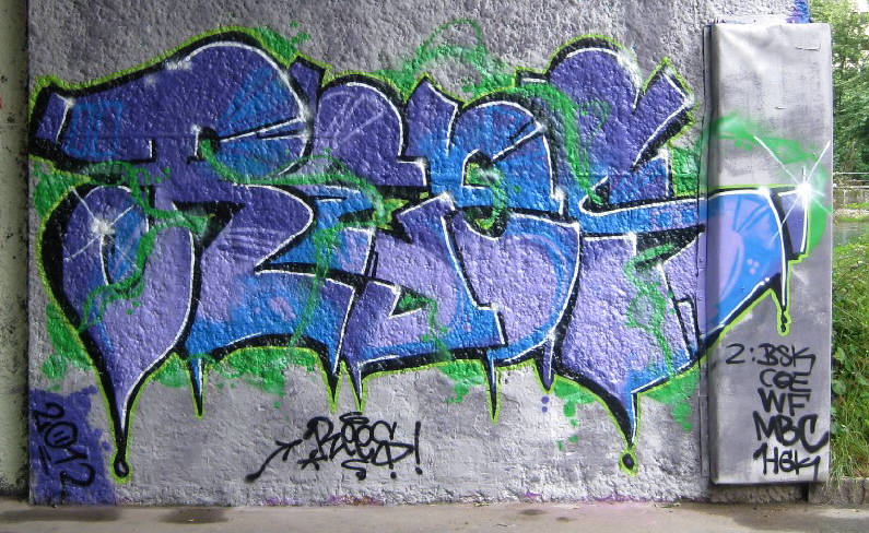 REES graffiti zürich