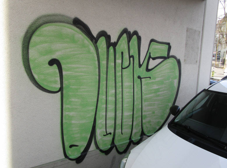 DUCK graffiti zürich