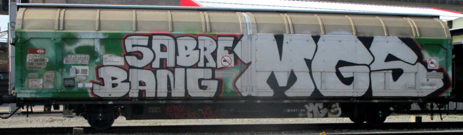 sabre bang mgs sbb gterwagen graffiti