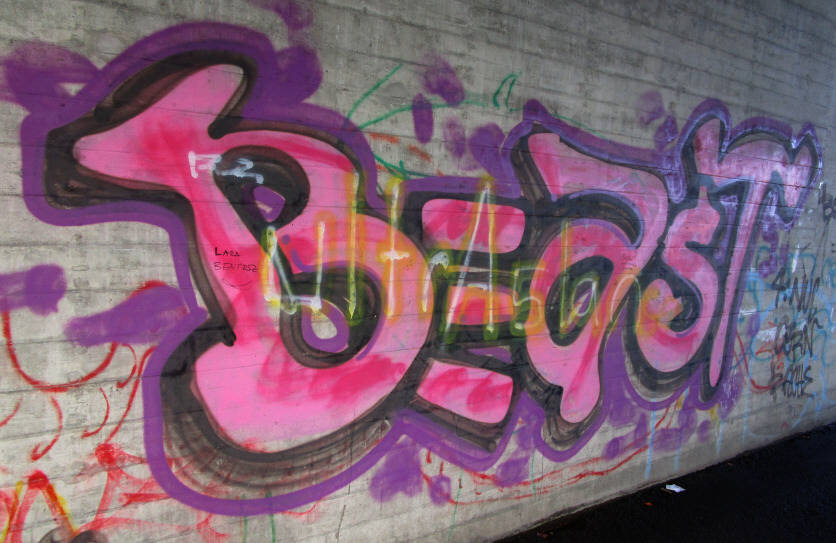 BEAST graffiti zrich