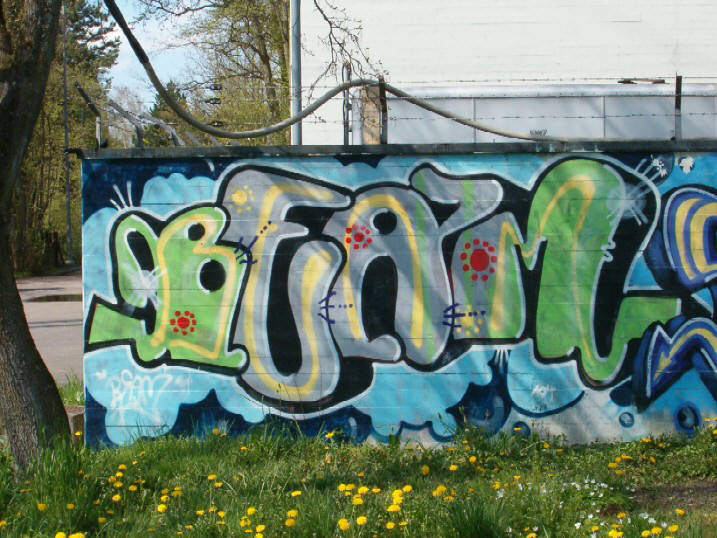 BEAM graffiti zrich aufbruggweg