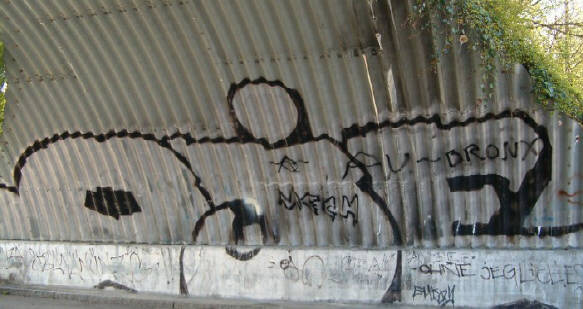 OJE AUBRONX graffiti zrich