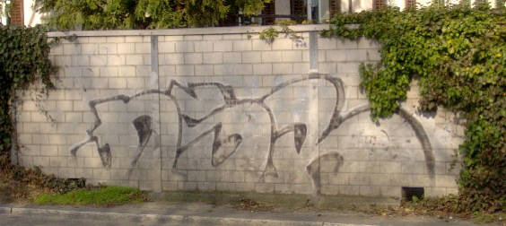 NSR graffiti bellerivestrasse zrich