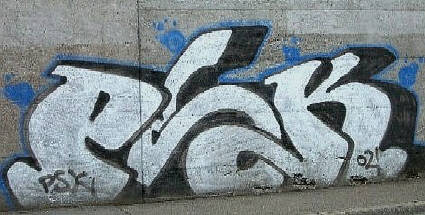 PSK graffiti zrich
