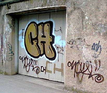 CH graffiti zrich