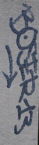 BOSER 13 graffiti tag zrich