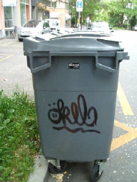 KEL graffiti tag zrich