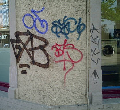 GXB graffiti crew zrich tag