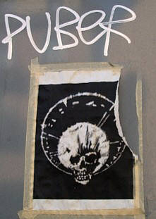 PUBER graffiti tag. PUBER king of dirty new york style in zurich and king of taggers