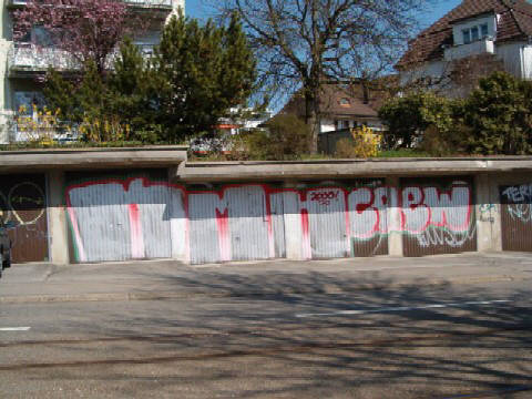 KMH garagen graffiti hönggerstrasse zürich-wipkingen