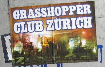 GRASSHOPPER CLUB ZRICH aufkleber