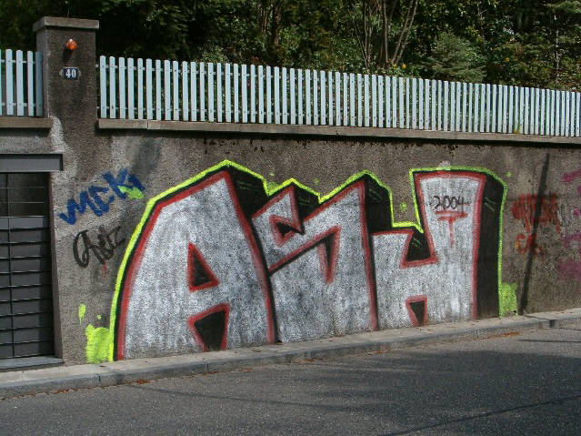 ASH graffiti crew zrich