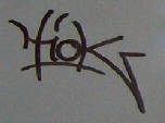 HIOK graffiti tag zrich