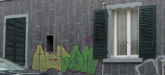 AERON graffiti zrich