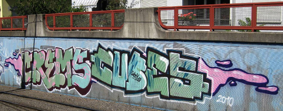 CREMS CUBES graffiti zrich