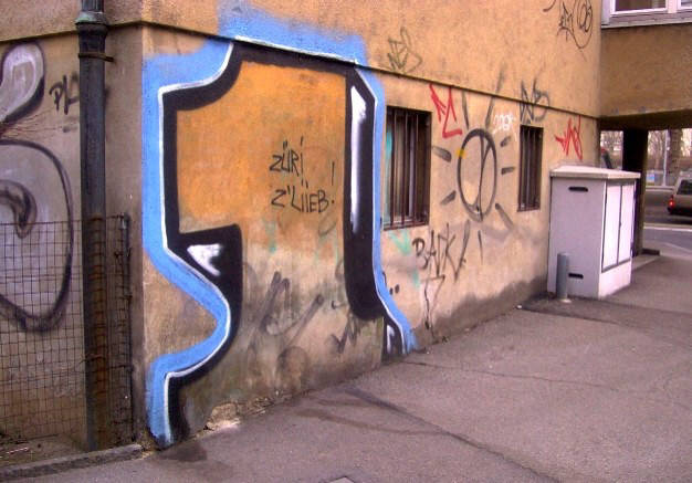 EINZ graffiti zrich