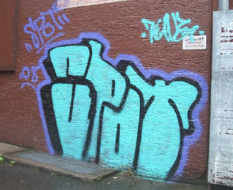 SPAT graffiti zrich 16.10.2008 acab