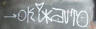 OKI AUTO graffiti tag zrich